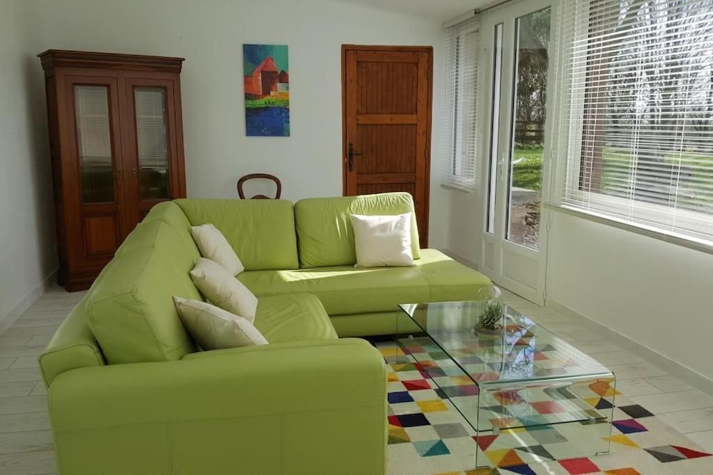 La Bocagere D' Henri Villa Saint-Come-du-Mont Luaran gambar