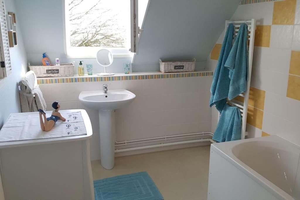 La Bocagere D' Henri Villa Saint-Come-du-Mont Luaran gambar